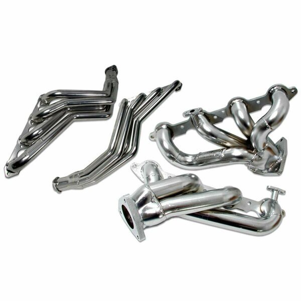 0.62 in. Shorty 1994-1995 Ford Mustang 5.0L Premium Series Performance Headers, Chrome, Bbk Performance, Mfr#: 1525